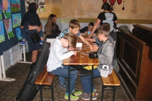 skládání puzzle